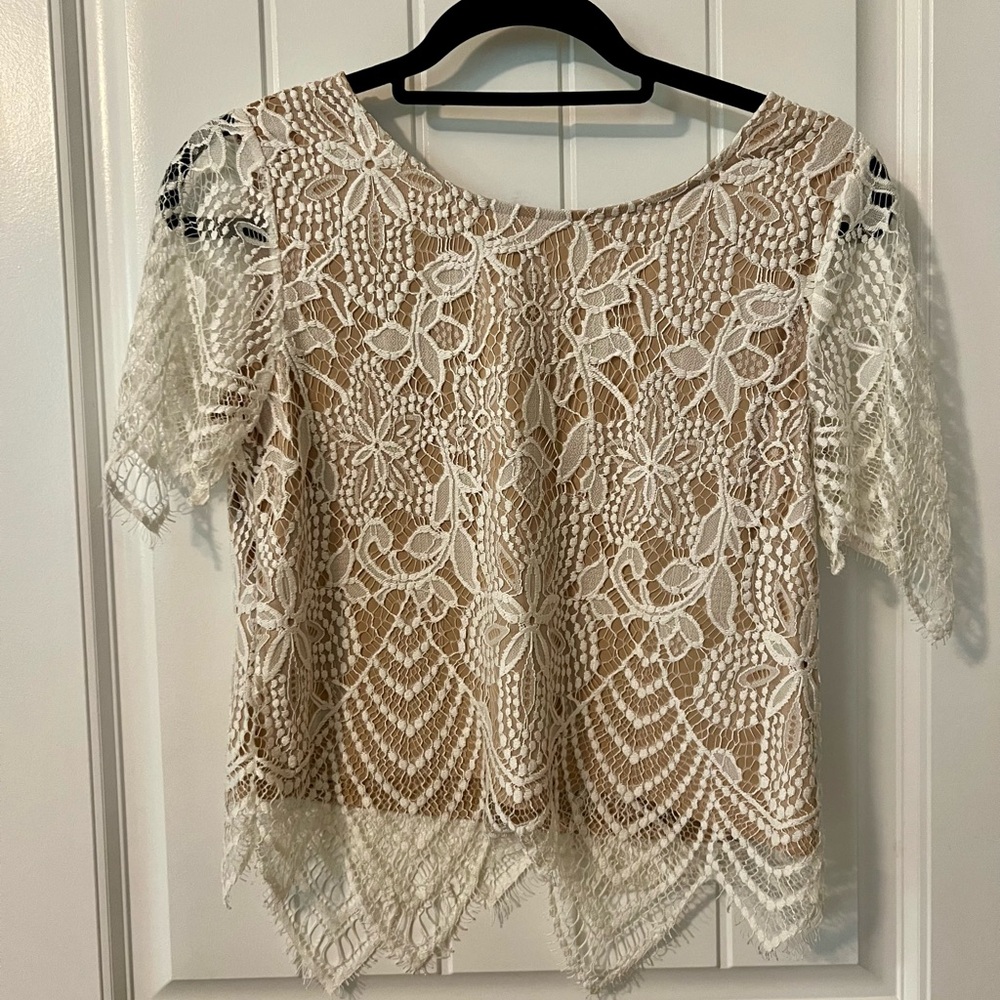 Express Lace Top - Picture 7 of 8